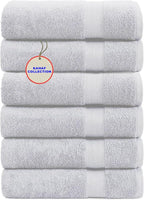 KAHAF COLLECTION 100% Cotton Bath Towel Set, Quick Dry, Highly Absorbent by KAHAF+COLLECTION