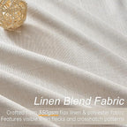 Topfinel Pinch Pleated Curtains 96 Inch Long, 100% Blackout Thermal Insulated - Image 4