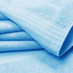 GLAMBURG Ultra Soft 12-Piece Washcloths Set 13x13-100% Ringspun Cotton - Image 2