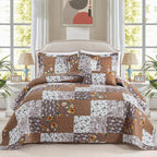 BEDIFANY Cotton Filling Queen Quilt Set by BEDIFANY