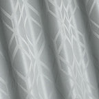 Amazon Basics Jacquard 2-Piece 100% Blackout Curtains, Living Room and Bedroom - Image 3