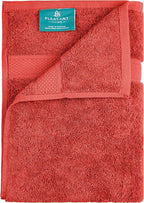 Pleasant Home Bath Towels Set of 6 100% Cotton, 515 GSM | Lightweight, Soft & - Image 7