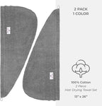 American Soft Linen 100% Cotton Hair Towels - Image 4