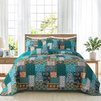 BEDIFANY Cotton Queen Size Quilt Set, Lightweight Bedspread Queen Coverlet by BEDIFANY