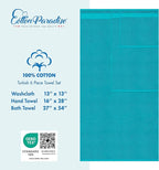 Cotton Paradise 6 Piece Towel Set 100% Cotton Soft Absorbent Turkish Towels - Image 4