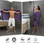 Smuge Extra Large Bath Towel Sheet Set 35x70 Inches - Image 5