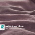 Simple&Opulence 100% Washed Linen Duvet Cover - Image 2