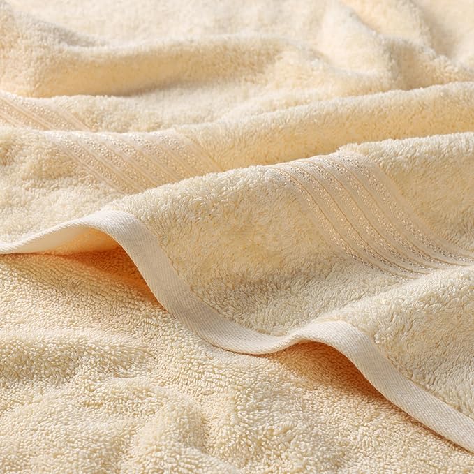 Superior Egyptian Cotton 4-Piece Bath Towel Set - Image 3