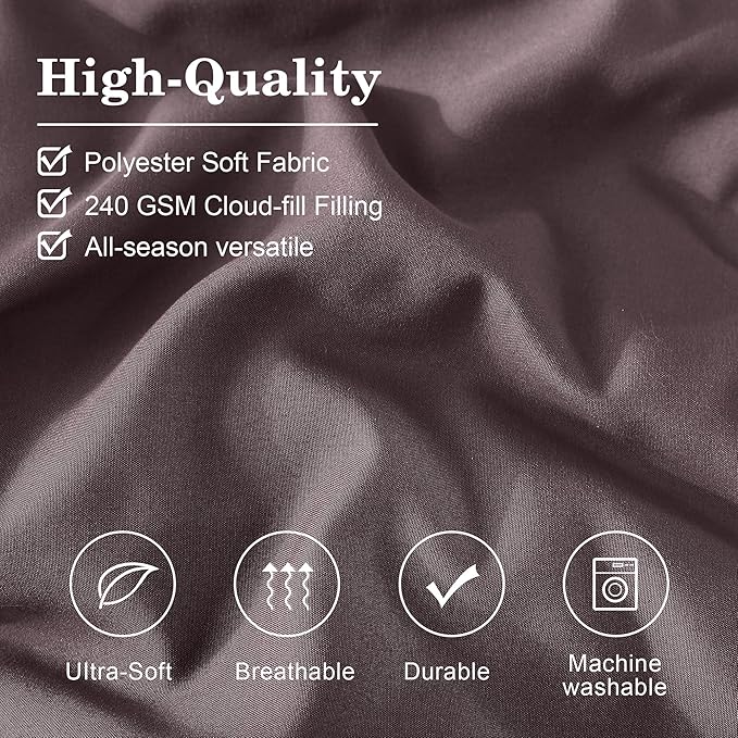 Monbix California King Size Comforter Set - Image 5
