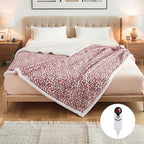 Electric Heated Blanket Full Size 72"x84", Ultra-Soft Plush - Image 9