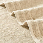 Modern Threads 6 Piece Cotton Bath Towel Set – Ultra Soft 550 GSM Towels – - Image 3