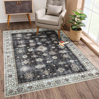 Bloom Rugs Washable Non-Slip 6' x 9' Rug by BloomRugs