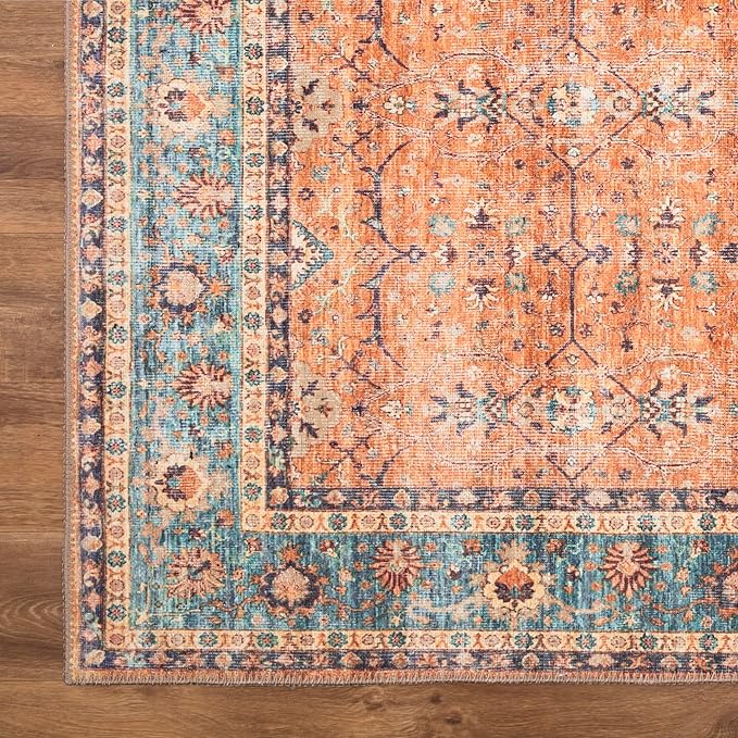 Bloom Rugs Washable Non-Slip 6' x 9' Rug - Image 6