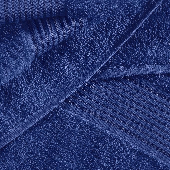 Elvana Home Ultra Soft 6 Pack Cotton Towel Set, Contains 2 Bath Towels 28x55 - Image 2