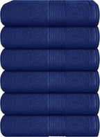 Belizzi Home Ultra Soft 6-Piece Hand Towel Set 16x28-100% Ringspun Cotton by Unknown