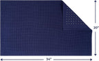 Cotton Paradise 100% Cotton Non Slip Bath Mats - Image 3