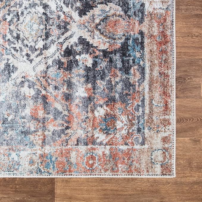 Bloom Rugs Washable Non-Slip 6' x 9' Rug - Image 6