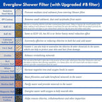 EVERGLOW High-Output Shower Filter, Dry Skin, Heavy Metals and Vitamin C Infused - Image 4
