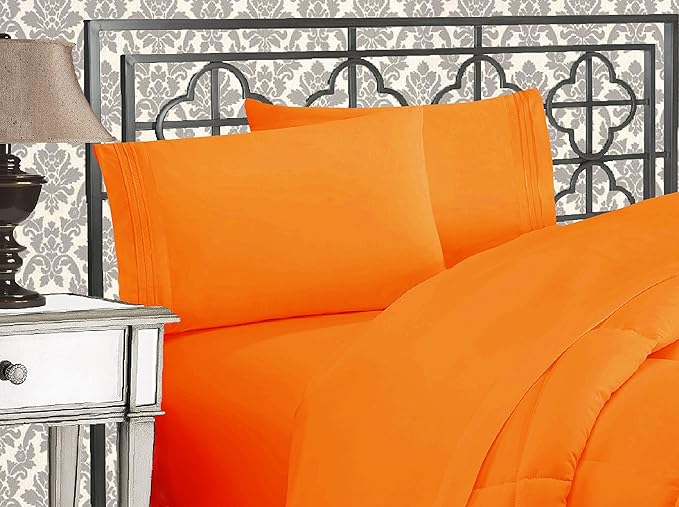 Elegant Comfort Luxurious 1500 Premium Hotel Quality Microfiber Three Line - Image 2
