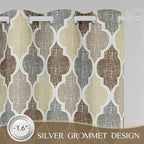 Beauoop 100% Blackout Curtains 96 Inches Long 2 Panels - Image 7