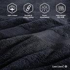 LANE LINEN 100% Luxury Cotton Bath Sheets Set of 4 - Image 6