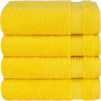 Cotton Paradise Hand Towels for Bathroom, 100% Cotton Turkish 4 Piece Hand - Image 5