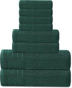Tens Towels Pack of 8 Towels Set, 2 Extra Large Bath, 2 Hand, 4 Washcloths - Image 5