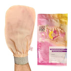WATCH ME GLOW Silk Exfoliating Glove 100% Turkish Silk DEEP EXFOLIATING Body by Watch+Me+Glow