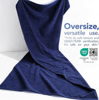 American Soft Linen 100% Cotton 600 GSM Turkish 40x80 Oversized Bath Towel Sheet - Image 3