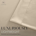 Danjor Linens Twin Bunk Bed Sheets w/ 2 Pillowcases, Lightweight Brushed - Image 3