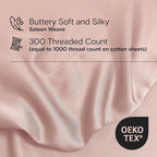 DOZ Sheet Set, 100% Viscose derived from Bamboo, Organically Grown, Buttery Soft - Image 3