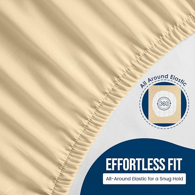 Full Size Mattress Protector Waterproof, Premium 200 GSM Terry Mattress Cover - Image 4