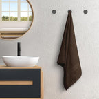 Avalon Towels Brown Bath Towels Set of 4 pcs, 100% Cotton Towel Absorbent and - Image 4