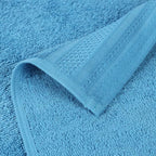 Superior Honeycomb 100% Cotton 500 GSM 12 Piece Bath Towel Set, 6 Washcloths - Image 5