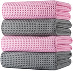 POLYTE 430 GSM Microfiber Oversize Quick Dry Lint Free Bath Towel, 60 x 30 in by Polyte