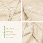 American Soft Linen 100% Cotton Hair Towels - Image 5