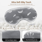 Sleep Mask Silk Eye Mask for Men Sleeping Mask, Adjustable Elastic Strap for - Image 4