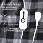 Electric Heated Blanket Full Size 72"x84", 4 Adjustable Heat Settings & 10-Hour - Image 3