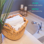 GREEN LIFESTYLE Washcloths 12" x 12" 50 Pack - Image 4