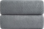 Smuge 2 Piece Hand Towels Set, 100% Microfiber by Smuge
