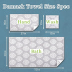 Hand Towels for Bathroom, Decorative Hand Towels for Showering, Bathroom - Image 4