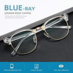 Blue Light Glasses for Woman/Men Computer Bluelight Glasses Womens/Mens - Image 2