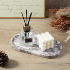 Koville Real Luxurious Natural Marble Vanity Tray, Stone Perfume Trays Jewelry - Image 7