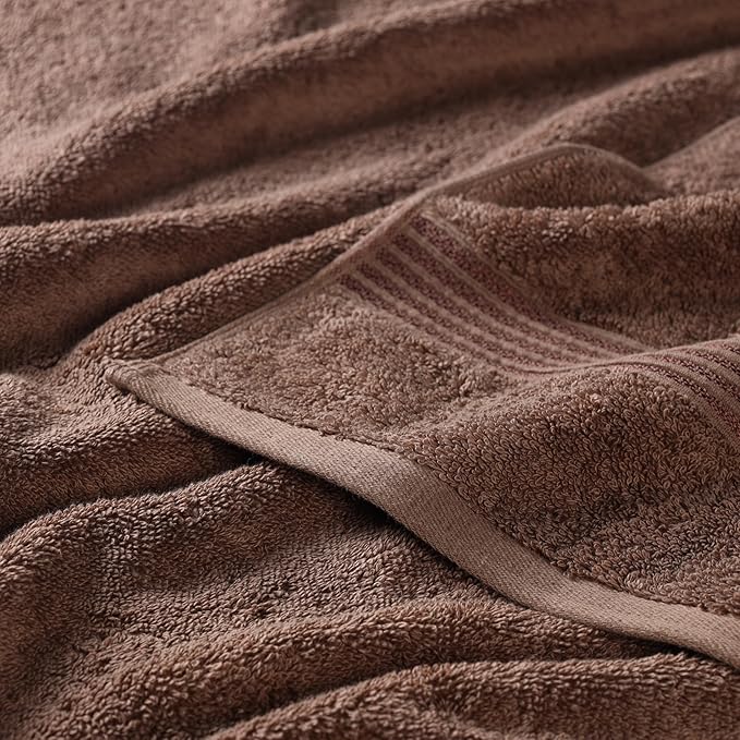 Superior Egyptian Cotton 9-Piece Towel Set, Guest Bath Decor Essentials - Image 4