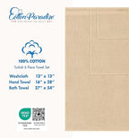 Cotton Paradise 6 Piece Towel Set, 100% Cotton Soft Absorbent Turkish Towels - Image 4