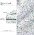 RUVANTI 4 Pcs Cotton Sheets - Image 4