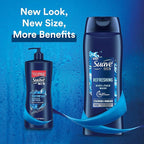Suave Men Moisturizing Body & Face Wash, - Image 4