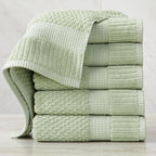 NY Loft 100% Cotton Hand Towel 6 Pack Hand Towel Set | Super Soft & Absorbent - Image 8