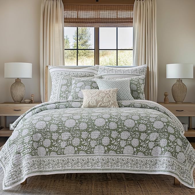 Levtex Home Adare Sage Reversible King/Cal King Quilt Set by LevtexHome