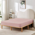 HBHLFZ King Fitted Sheet Only, Soft Breathable Bottom Sheet by HBHLFZLuxuryHomeLife